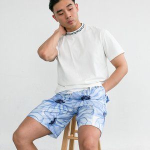 Louis Vuitton Jacquard Chain Ribbed Collar T-Shirt